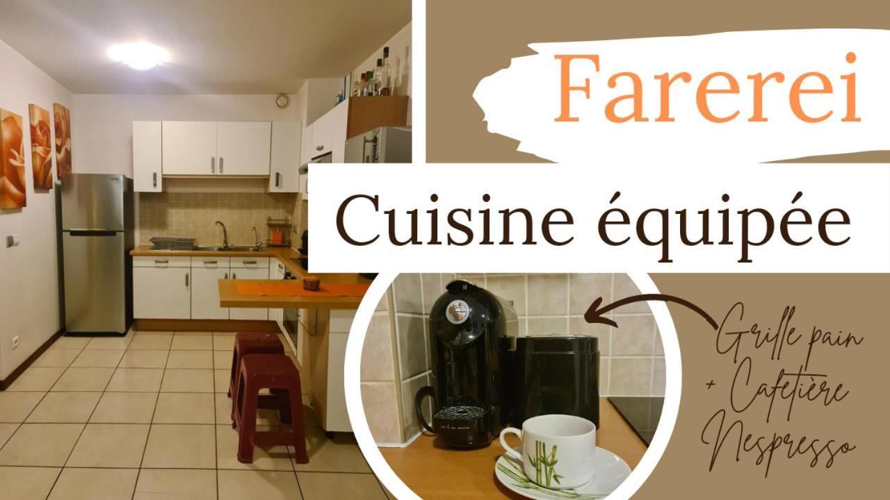 Farerei Appartement Spacieux, Equipe Et Confortable Faaa Zewnętrze zdjęcie